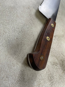 Vintage Sabatier 4 Stars Elephant Chef Serrated  380mm Knife Made in France 🇫🇷 1785