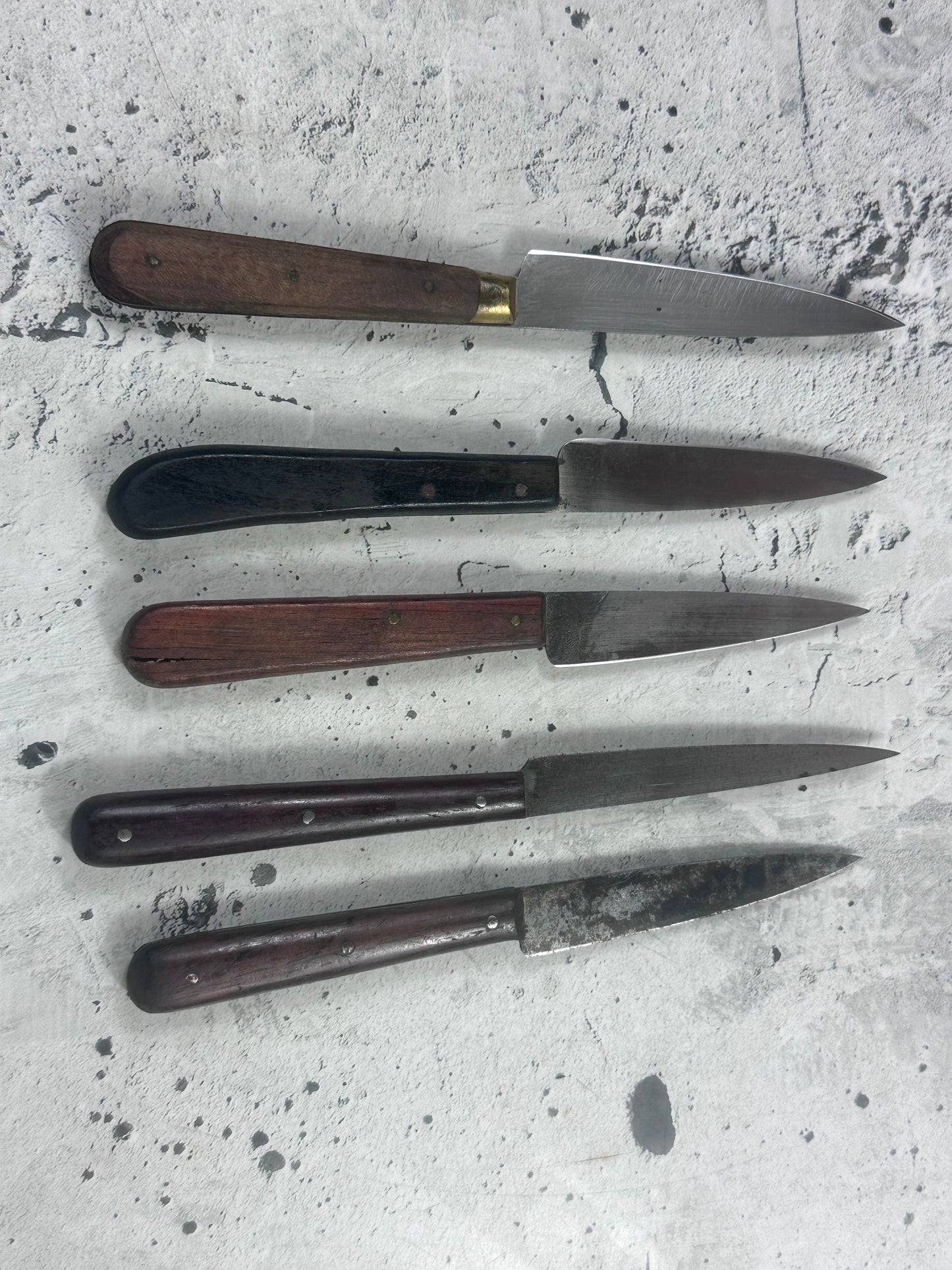 Vintage French Paring Knife Set x Made in France 2056