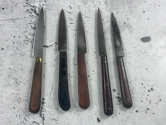 Vintage French Paring Knife Set x Made in France 2056