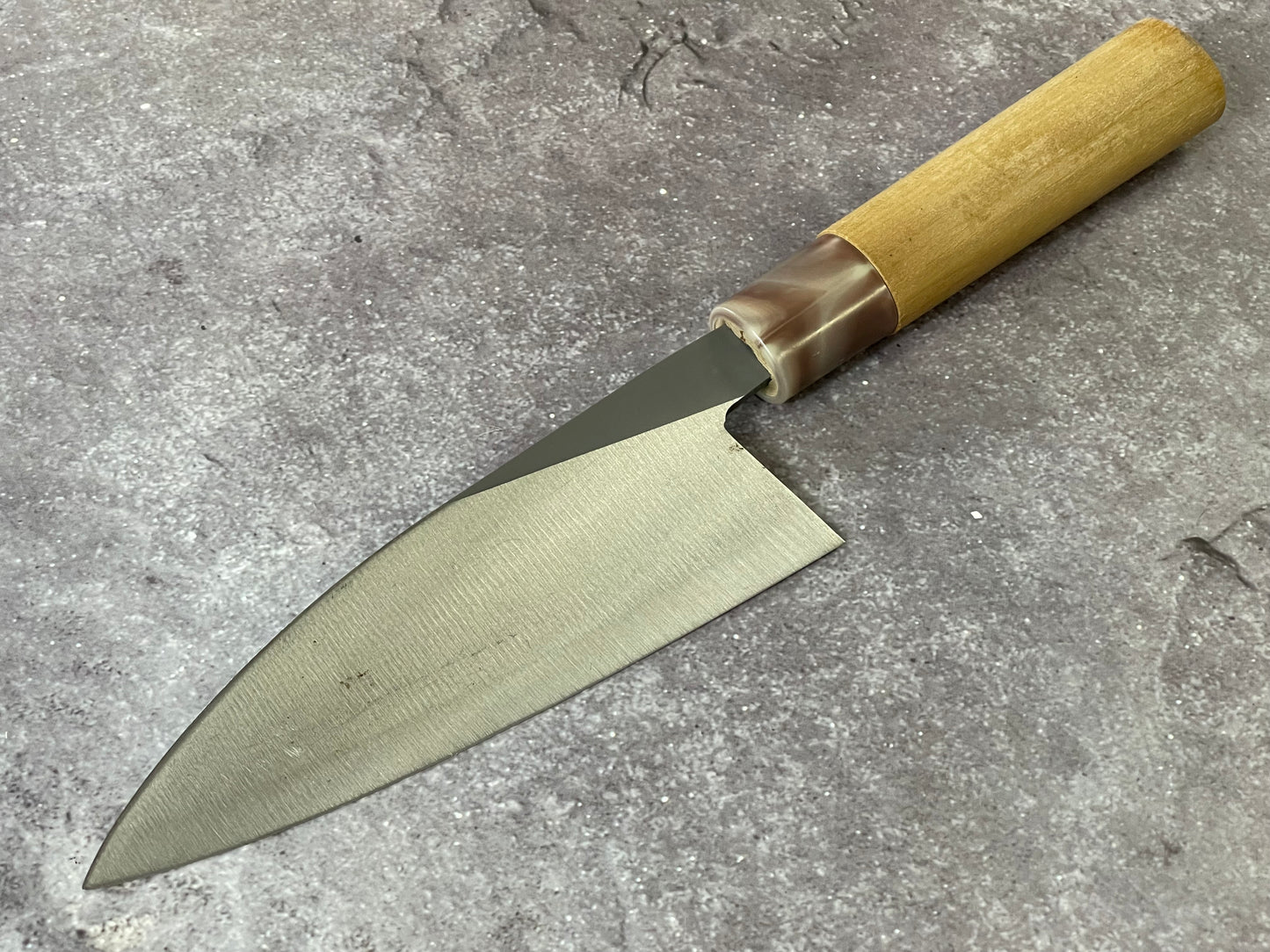 Vintage Japanese Deba Knife 150mm Made in Japan 🇯🇵 Carbon Steel 1660