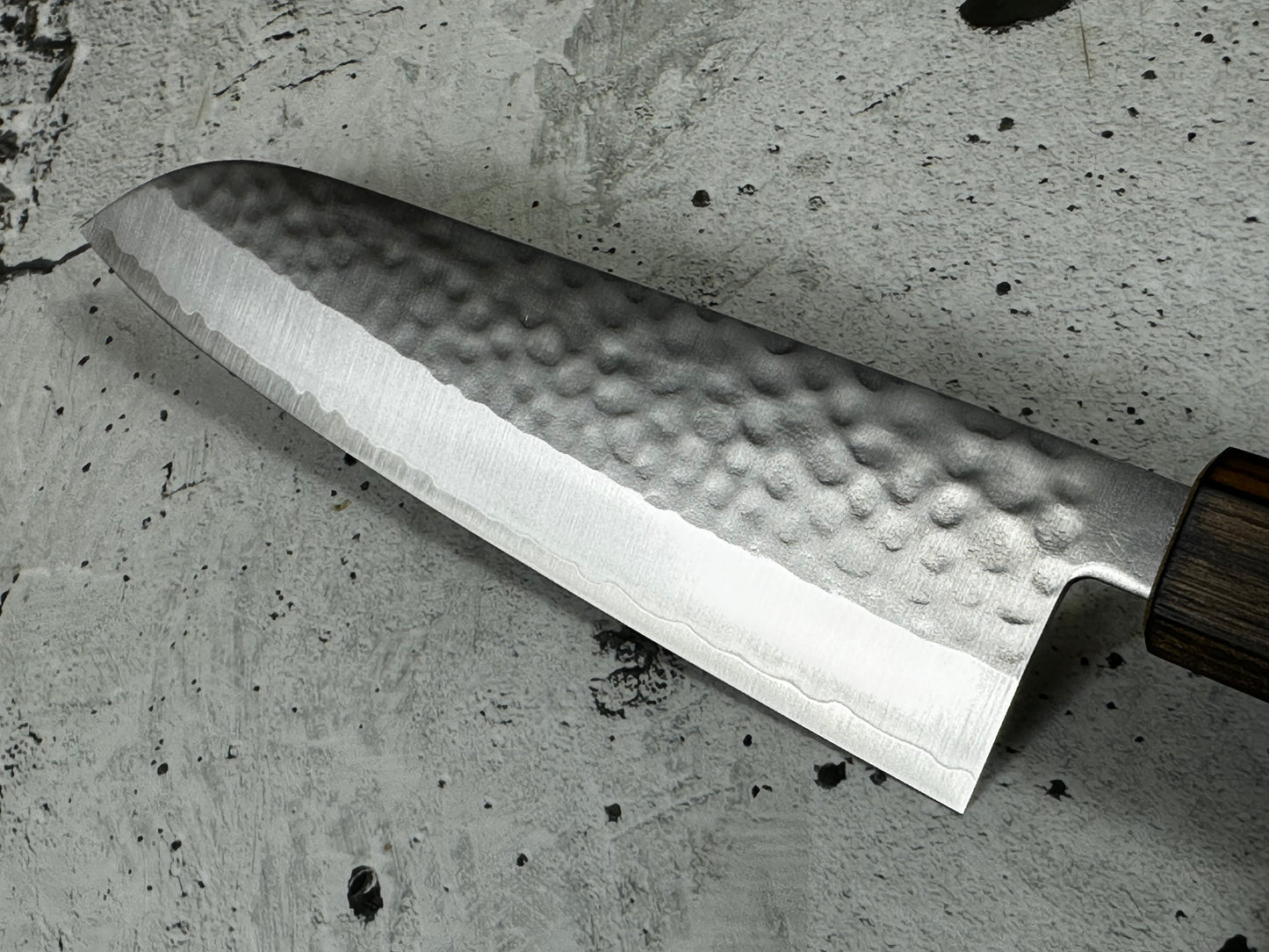 Masutani Kokuryu Tsutime Gyuto 180mm  VG1 Steel Oak Handle