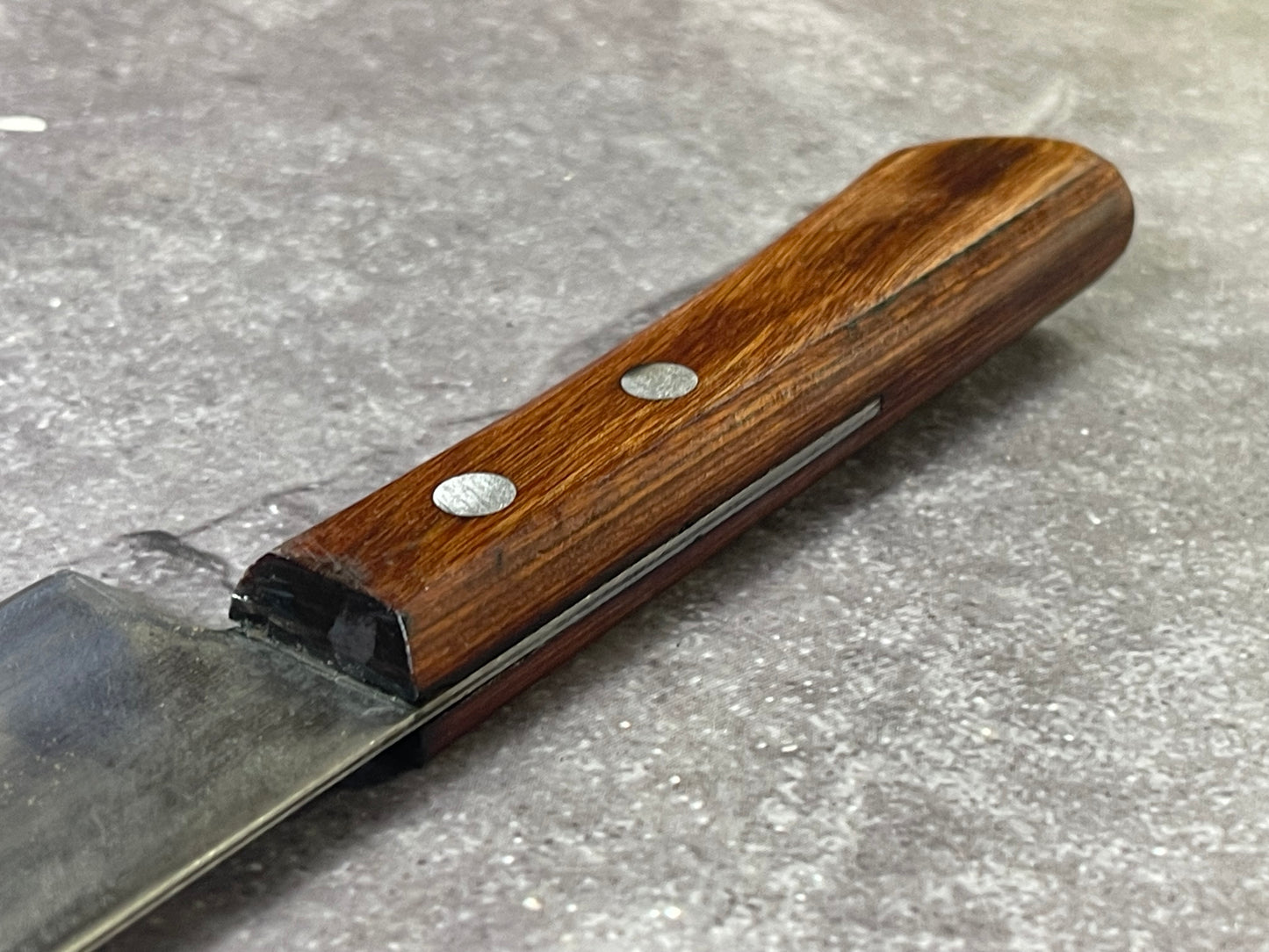 Vintage Japanese Santoku Knife 160mm Made in Japan 🇯🇵 1686