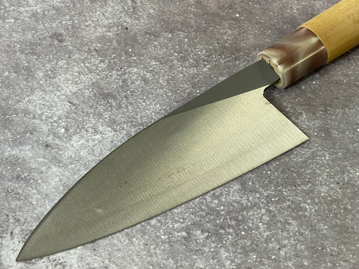 Vintage Japanese Deba Knife 150mm Made in Japan 🇯🇵 Carbon Steel 1660