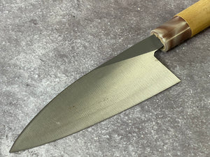 Vintage Japanese Deba Knife 150mm Made in Japan 🇯🇵 Carbon Steel 1660