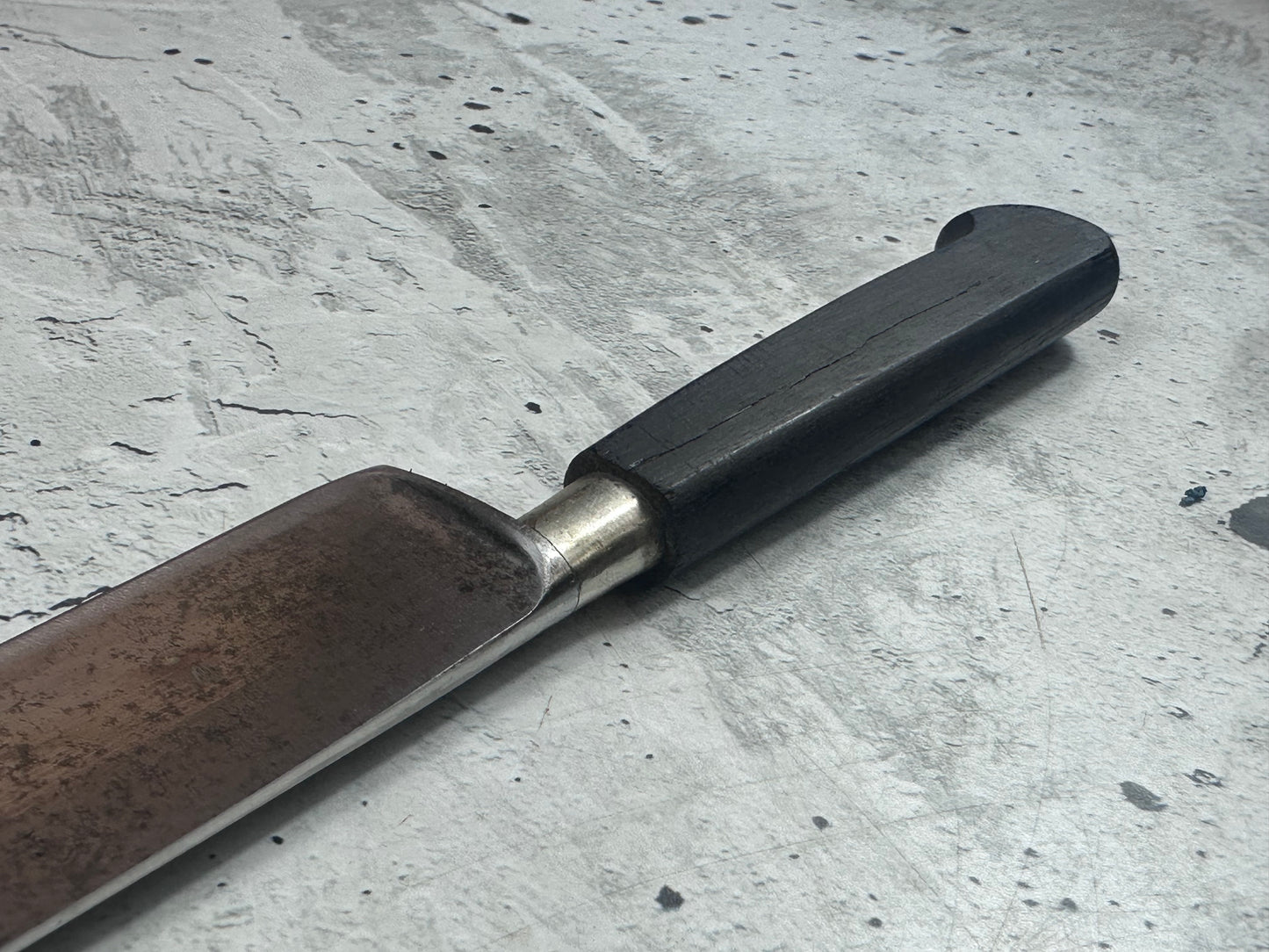 Vintage Sabatier Nogent Flexible Slicing Knife 200mm Carbon Steel 2185
