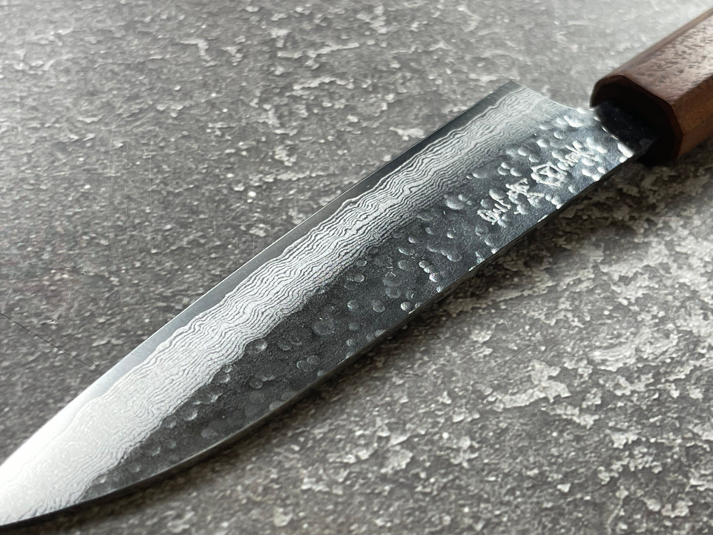 Makoto Kurosaki Damascus Tsuchime Petty 135mm