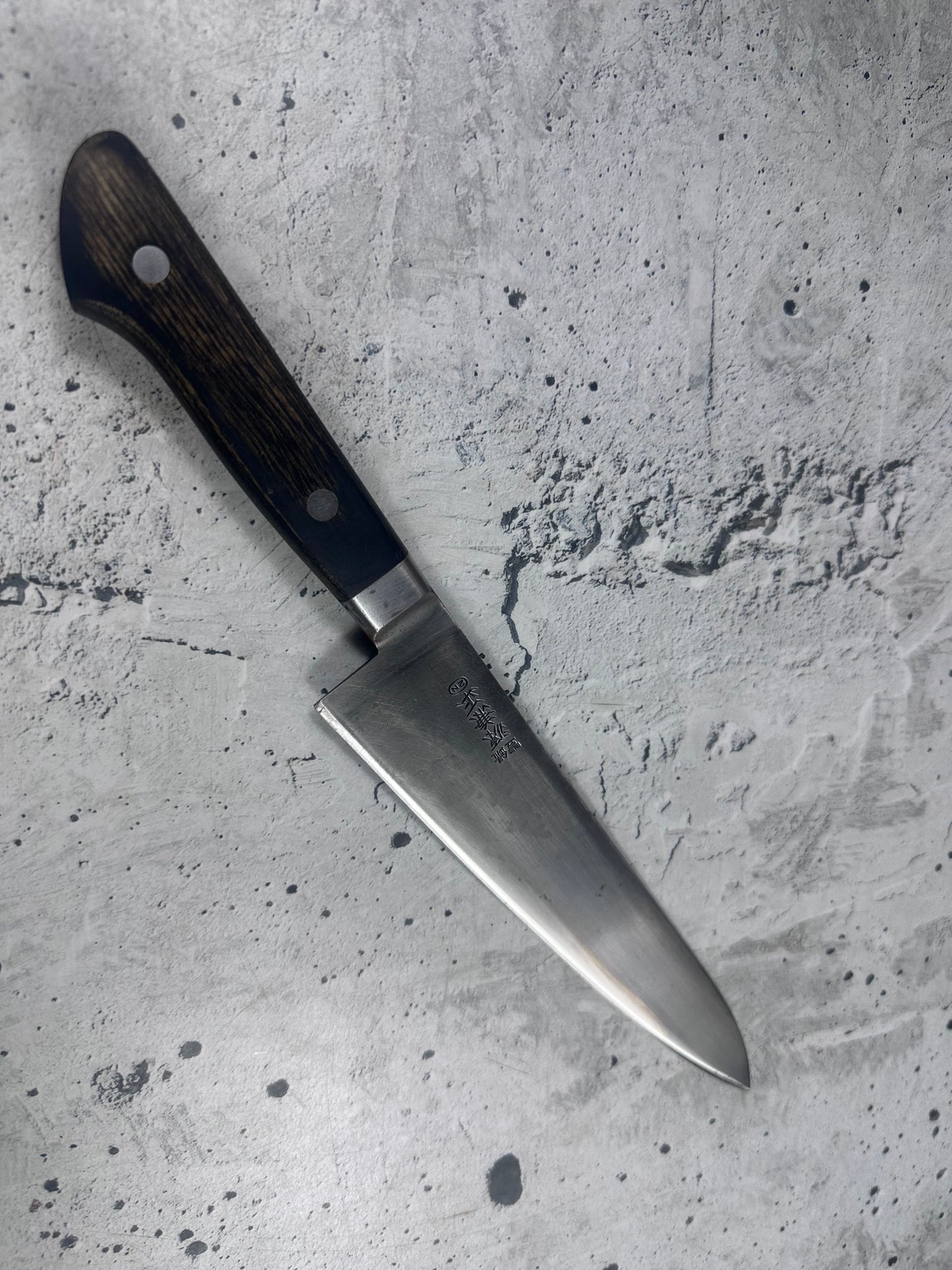 Vintage Japanese Gyuto Knife 210mm Carbon Steel  Made in Japan 2016