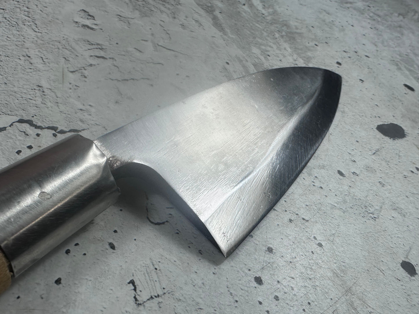 Vintage Sakai Takayuki Deba Knife 160mm Carbon Steel 2160