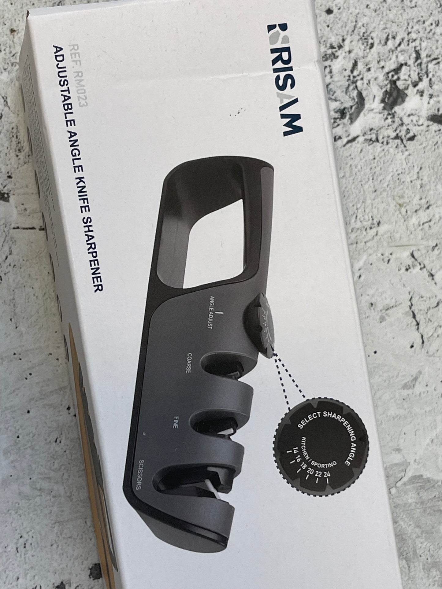 New Risan Adjustable Angle Knife Sharpener