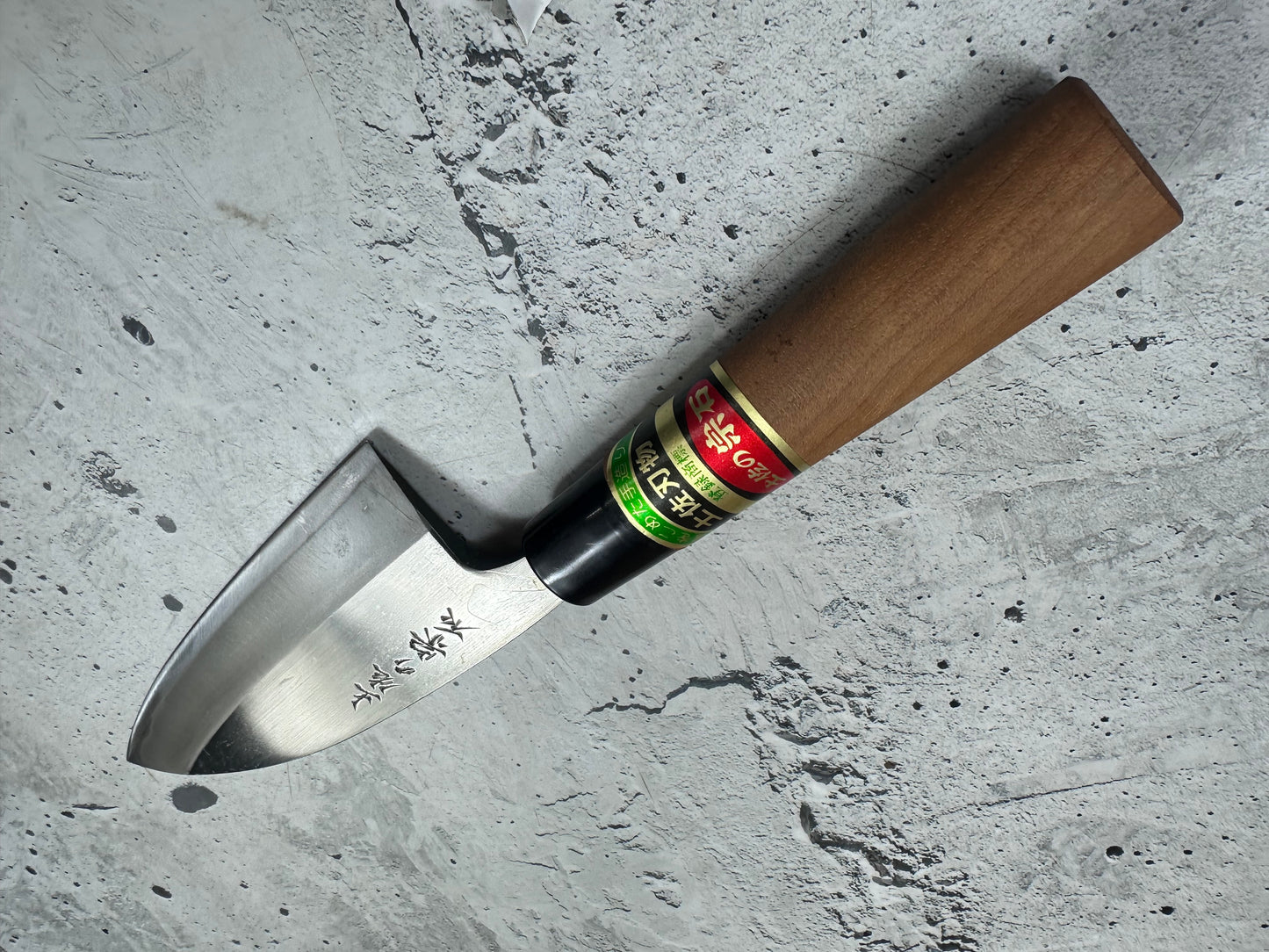 Vintage Tosa Kanetsugu Deba Knife 170mm Carbon Steel 2163