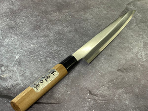 Vintage Japanese Yanagiba Knife 200mm  Made in Japan 🇯🇵 Carbon Steel 1683