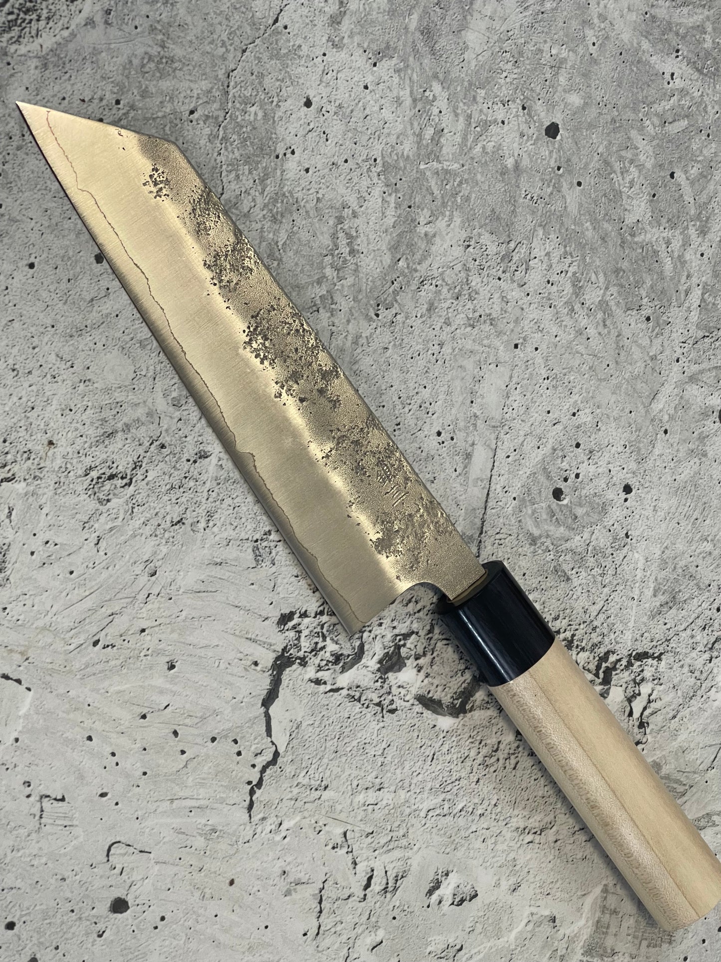 Tsunehisa G3 Nashiji HBC Bunka 175mm - Made in Japan 🇯🇵 Magnolia Oval Wa Handle