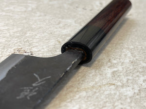 Tsunehisa Shirogami Kurochi Finish Ko-Bocho Knife 120mm - Made in Japan 🇯🇵