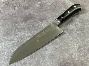 Used Kiya Santoku Knife 180mm - Stainless Steel Made In Japan 🇯🇵 1644