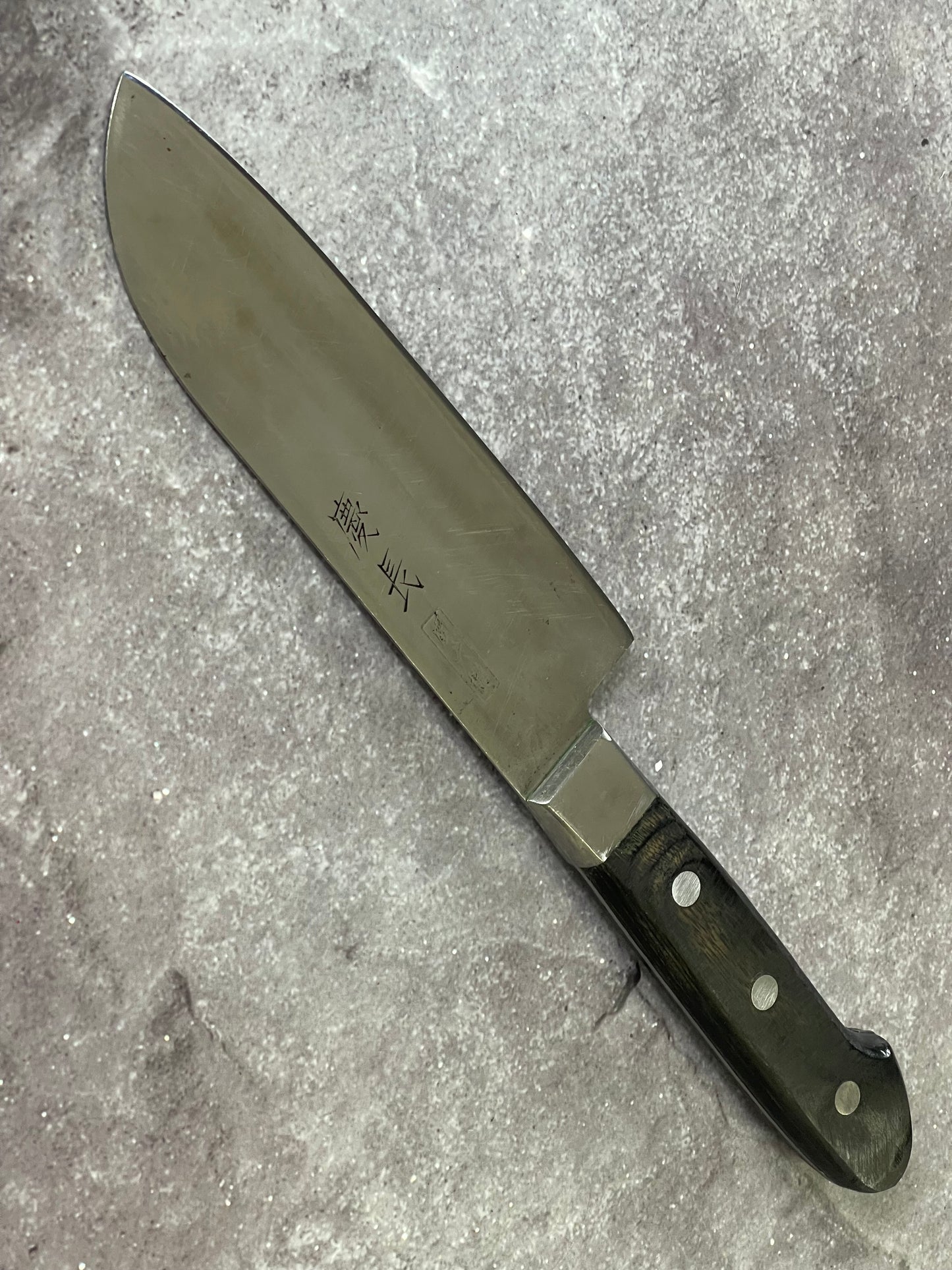 Vintage Japanese Santoku Knife 140mm Made in Japan 🇯🇵 1658