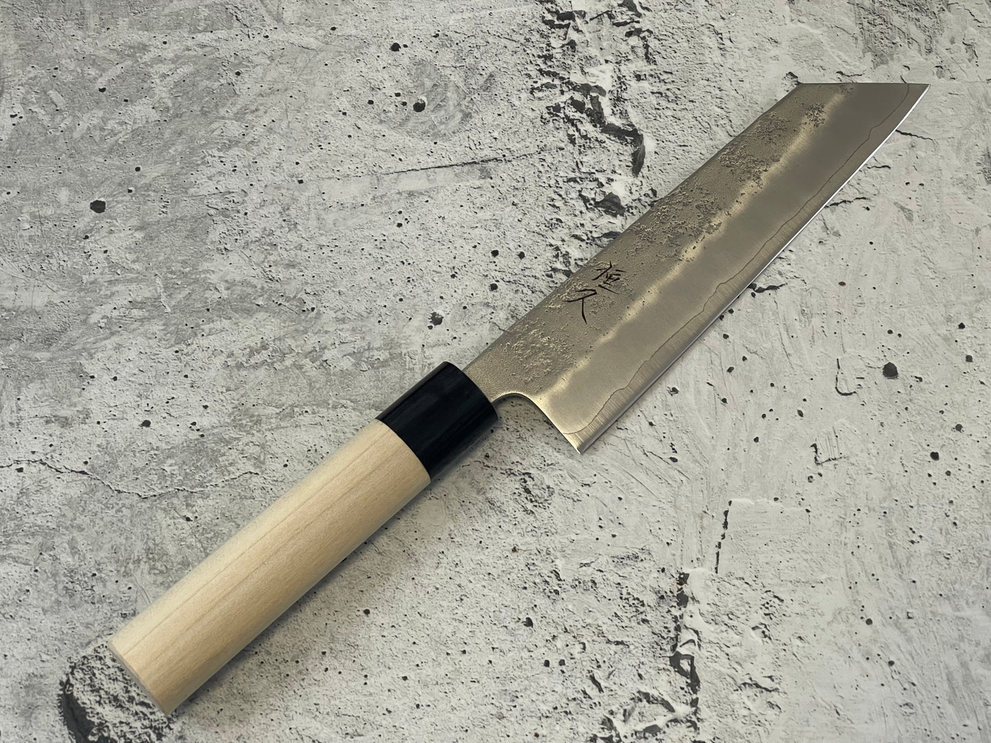 Tsunehisa G3 Nashiji HBC Bunka 175mm - Made in Japan 🇯🇵 Magnolia Oval Wa Handle