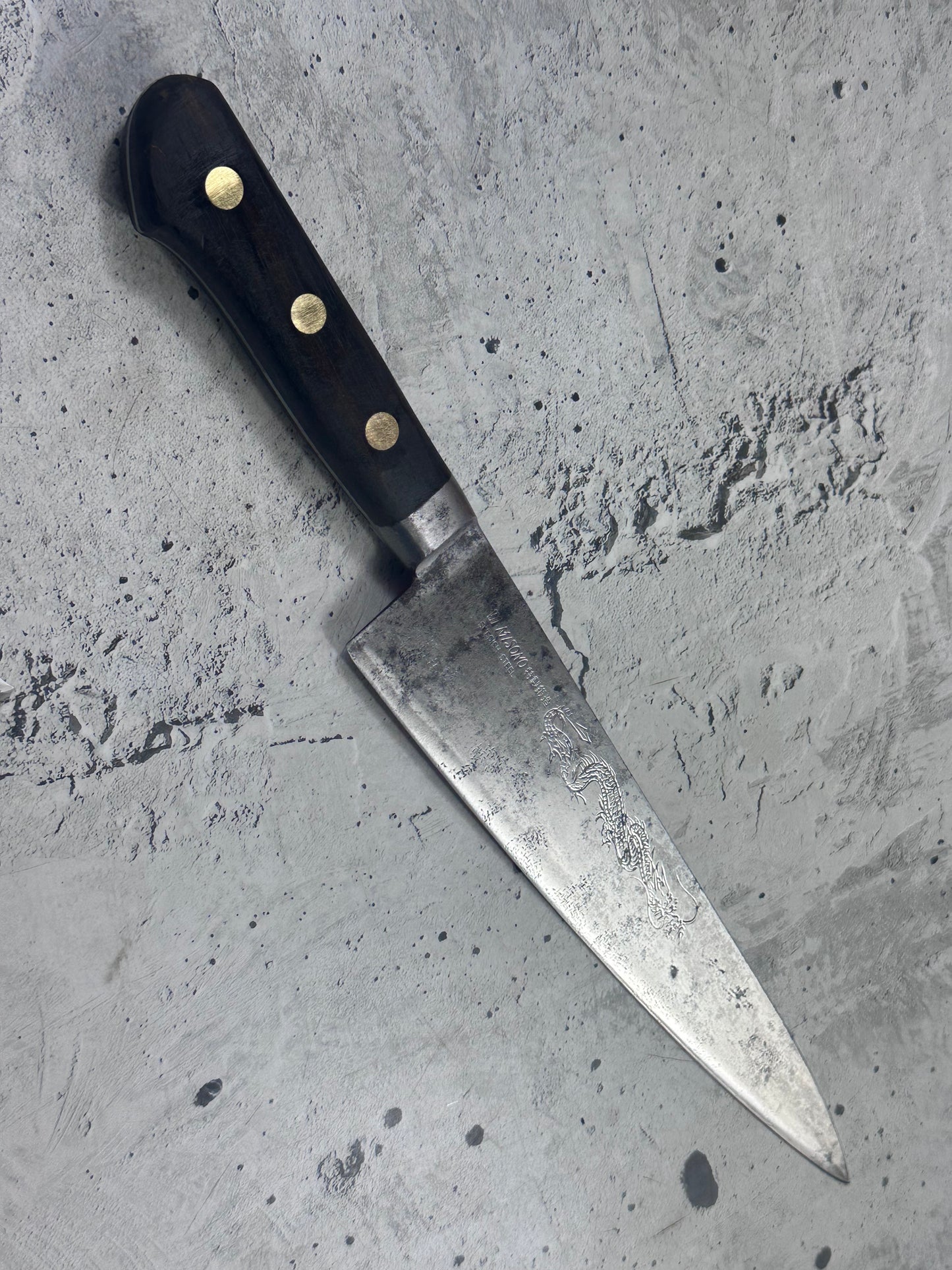 Vintage Misono Gyuto Knife 260mm Swedish Carbon Steel 2157