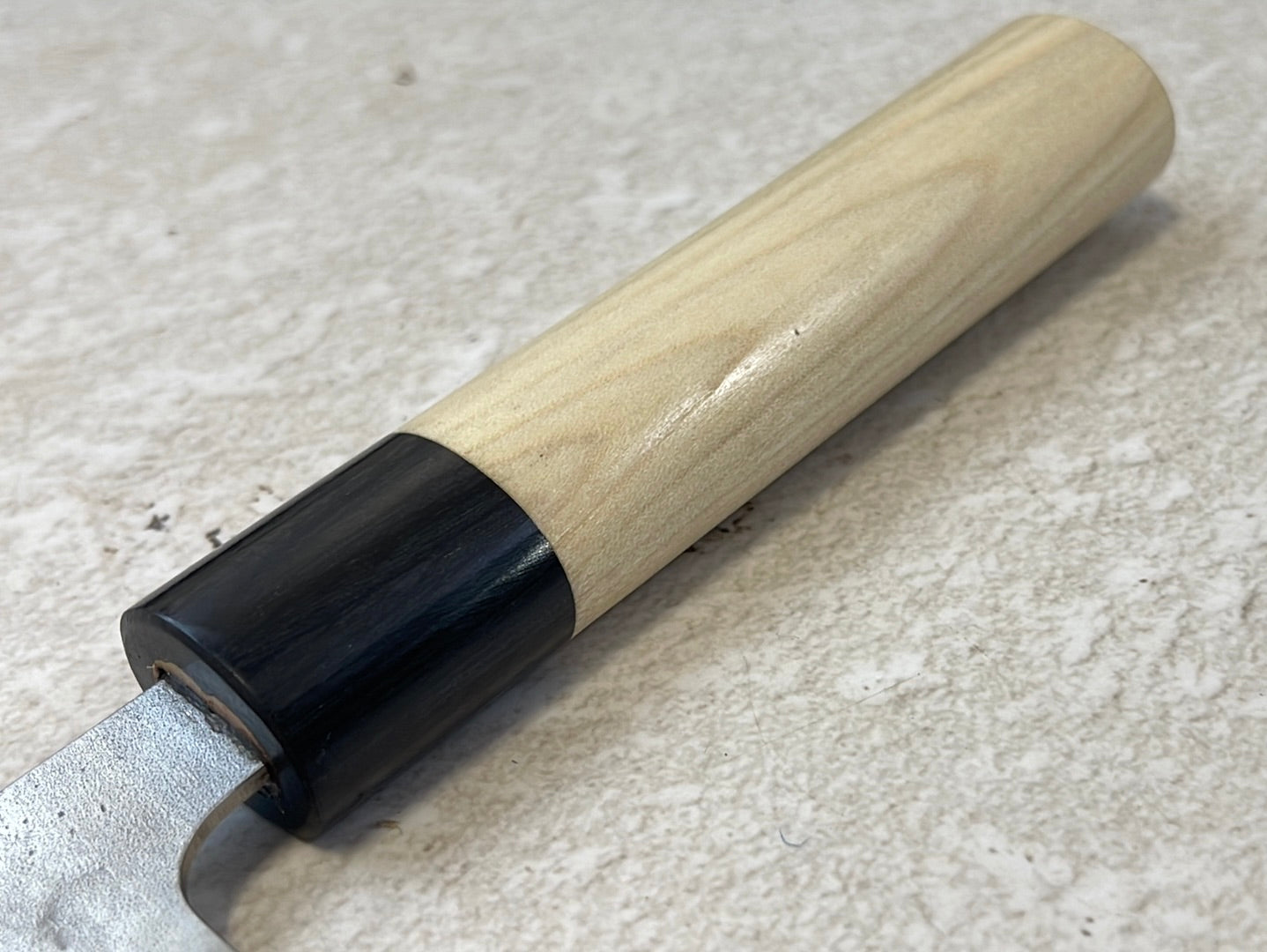 Tsunehisa G3 Nashiji HBC Gyuto 180mm - Made in Japan 🇯🇵 Magnolia Oval Wa Handle
