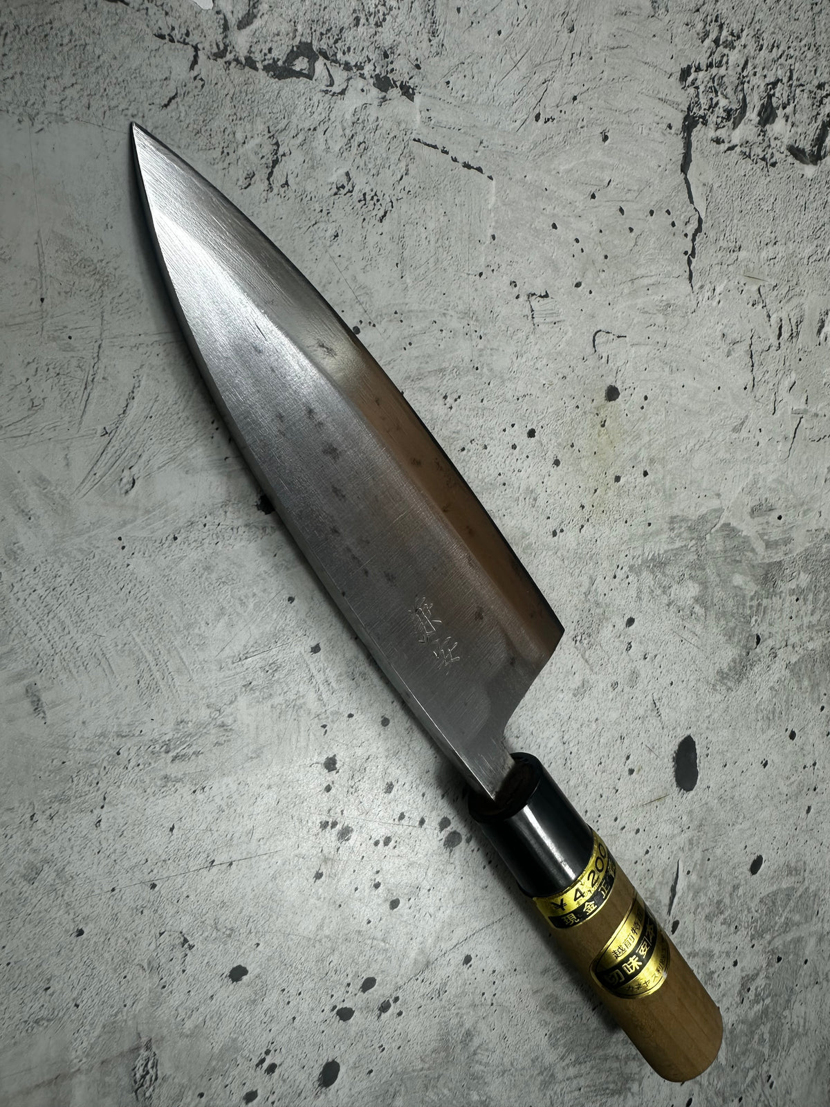 Vintage Kaneyasu Three-Piece Japanese Knife Set 2341