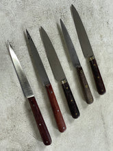 Load image into Gallery viewer, Vintage French Paring Knife Set 5x Made in France 🇫🇷 1974