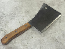 Load image into Gallery viewer, Vintage Butchers Foster Bros Cleaver Knife 160mm Made in USA 🇺🇸 Carbon Steel 1894