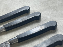 Load image into Gallery viewer, French Knife Set 3x Carbon Steel POM Handles Made in France 🇫🇷 1951