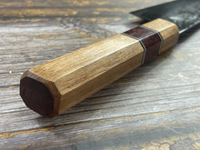 Load image into Gallery viewer, HG Blade Bunka Knife 170mm Kurouchi Finish 1084 High Carbon Steel (2025)