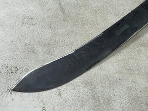 Vintage Gustav Emil Ern Butcher Machete Knife 250mm Made in Germany 🇩🇪 Cabon steel 1927