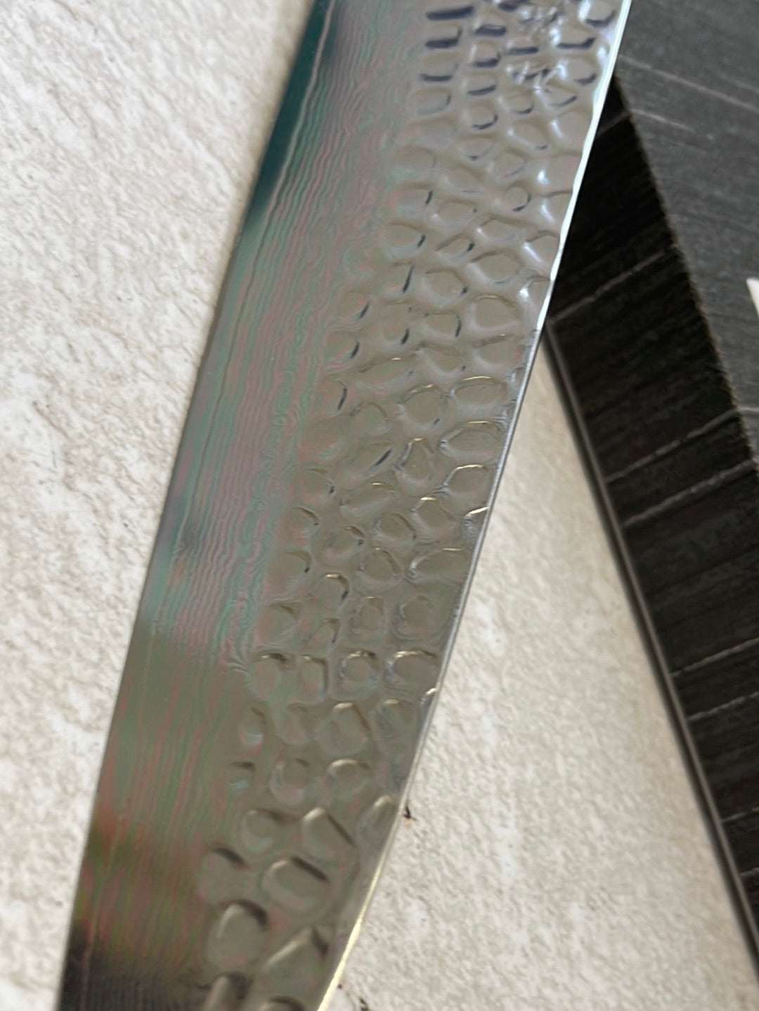 Yoshimune Gyuto 210mm VG10 Damascus Steel Double-Bevel Rose Wood Octagonal Handle