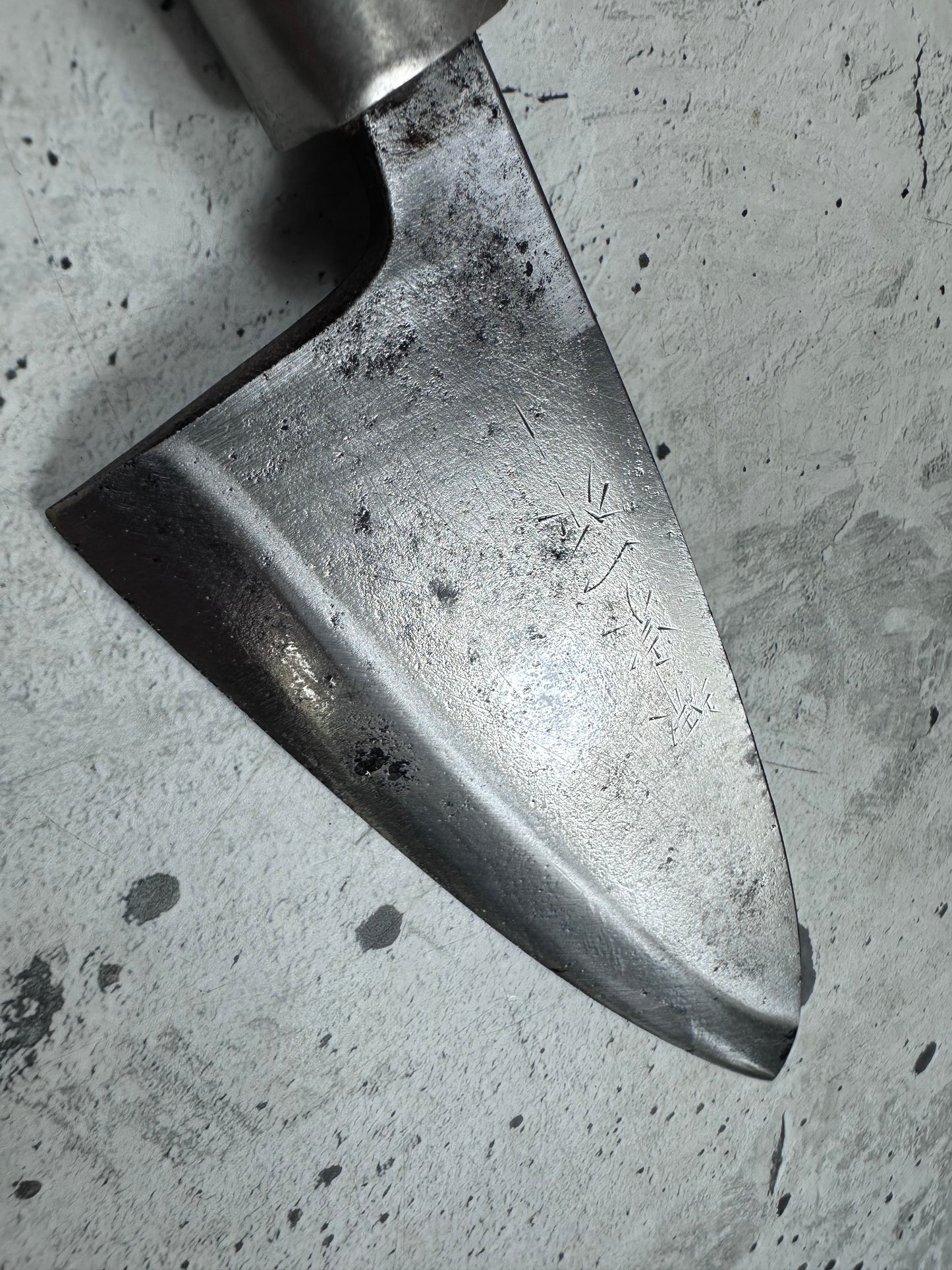 Vintage Sakai Soichi Deba Knife 160mm Carbon Steel 2143