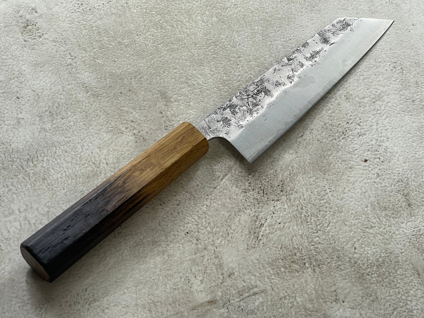 Tsunehisa SLD Washiji KOY Bunka Knife 170mm - Made in Japan 🇯🇵 Oak Yaki Handle