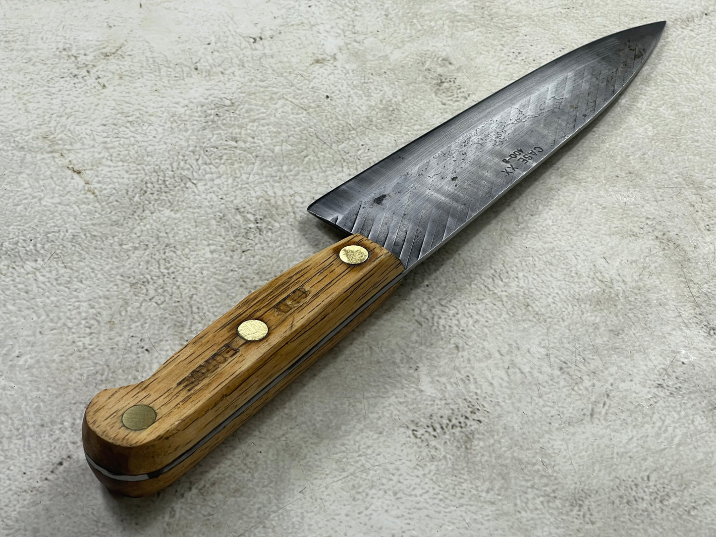Vintage Case XX Chef Knife 200mm - Carbon Steel Made In USA 🇺🇸 1913