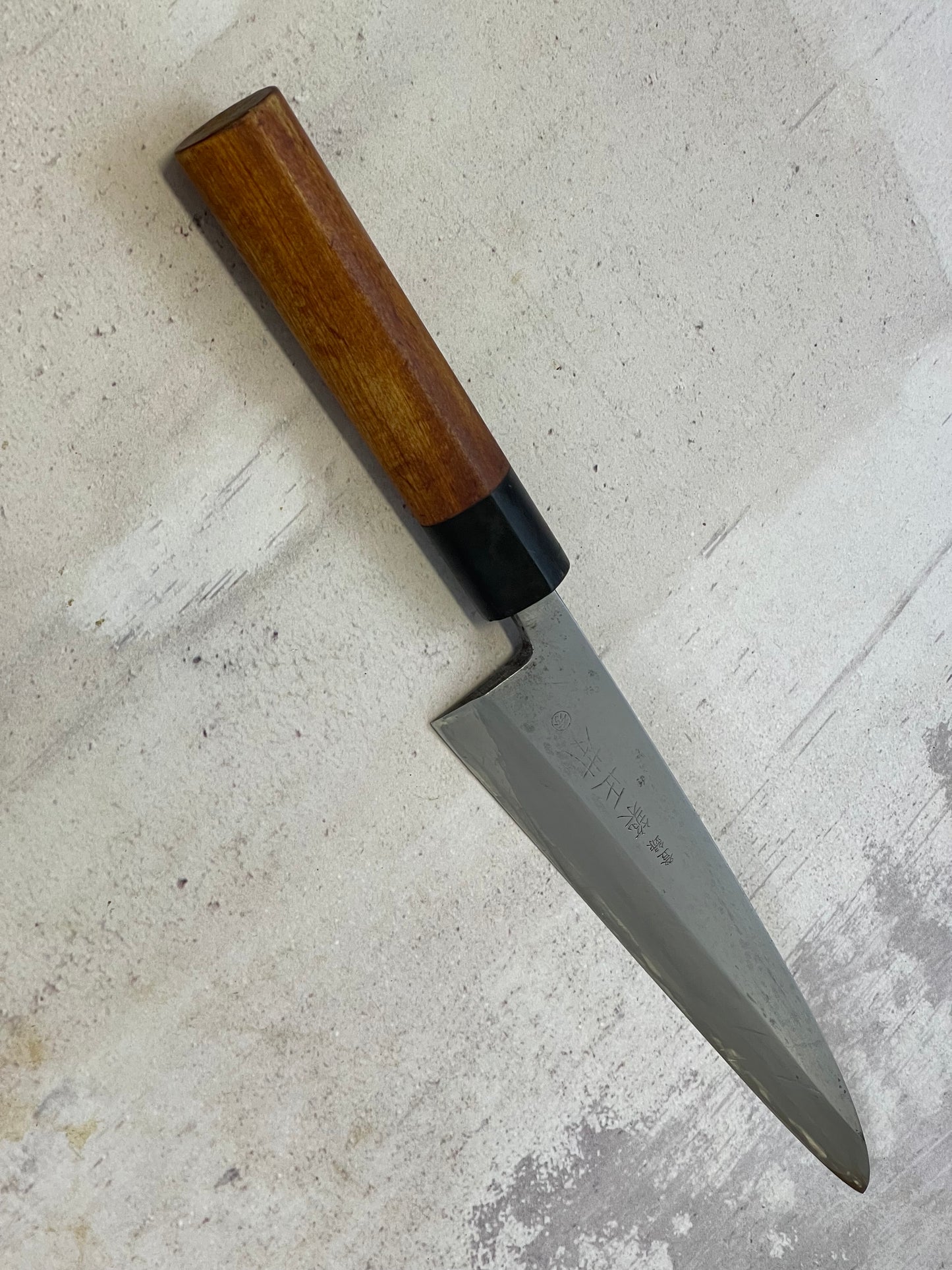 Vintage Japanese Funayuki Knife 190mm Made in Japan 🇯🇵 Carbon Steel 1426
