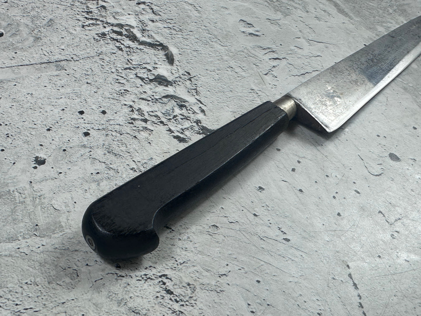 Vintage Sabatier Nogent Flexible Slicing Knife 200mm Carbon Steel 2185