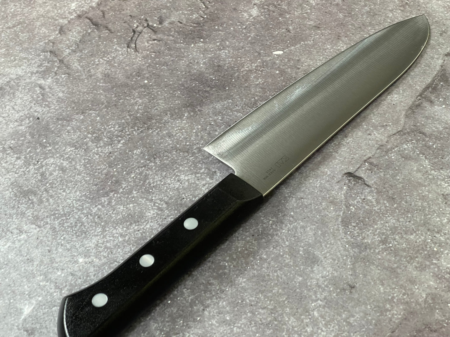 Used Sekimagoroku Santoku Knife 170mm - Stainless Steel Made In Japan 🇯🇵 1638