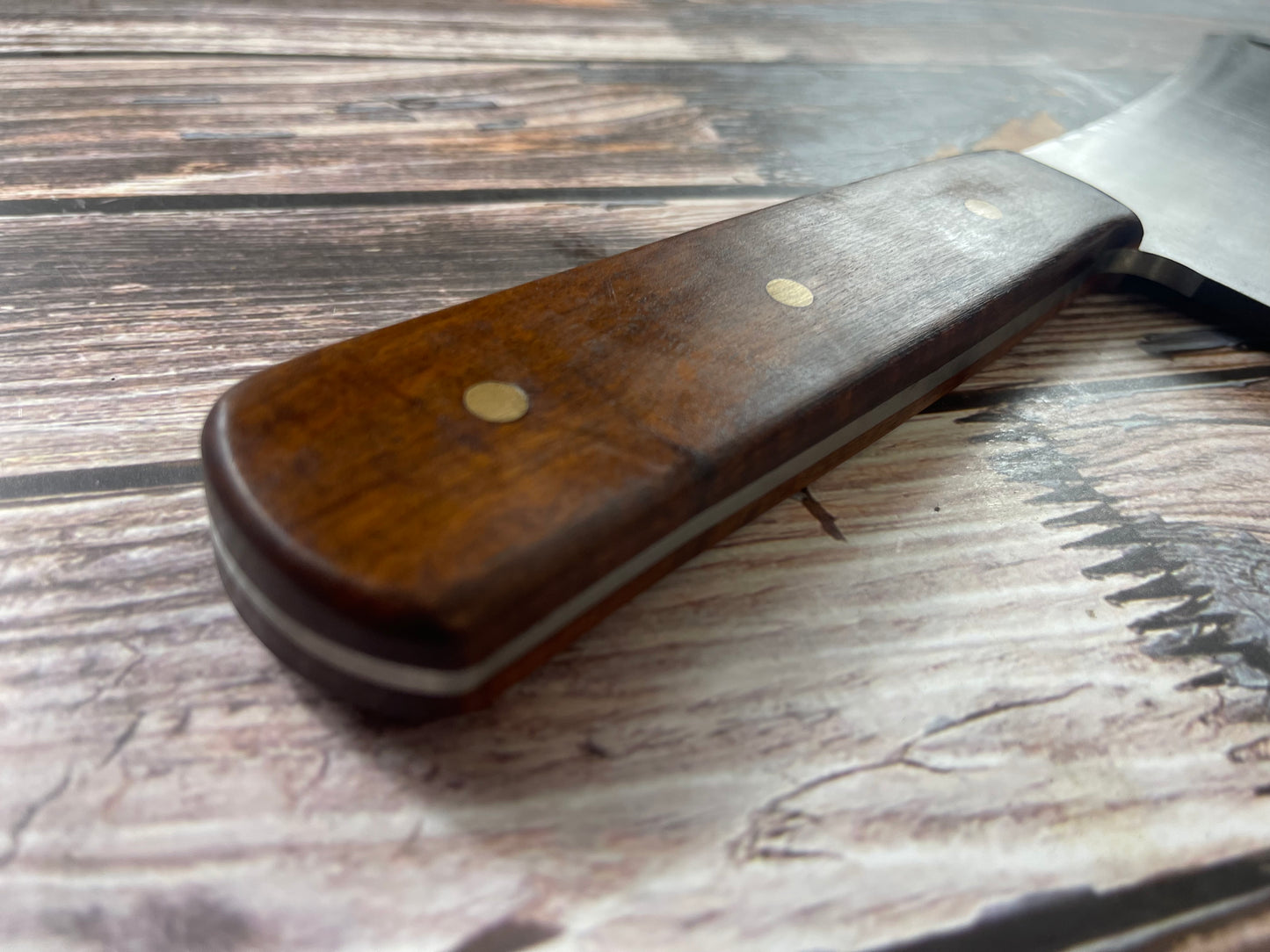 Premium Vintage Gustav Emil Ern Butcher Cleaver Knife 250mm Carbon Steel 🇩🇪