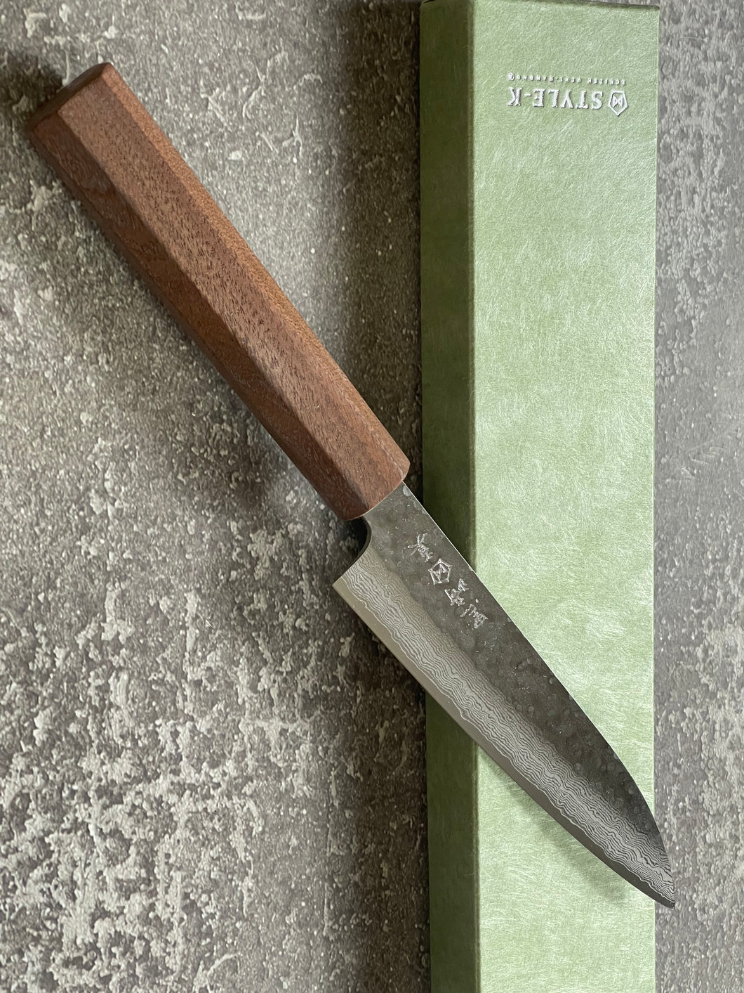 Makoto Kurosaki Damascus Tsuchime Petty 135mm