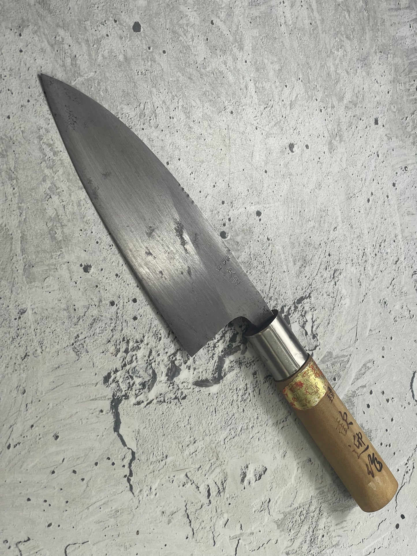 Vintage Japanese Deba Knife 150mm Made in Japan 🇯🇵 Carbon Steel 1753