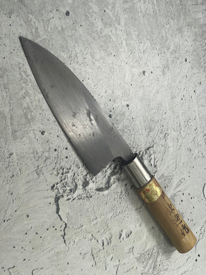 Vintage Japanese Deba Knife 150mm Made in Japan 🇯🇵 Carbon Steel 1753