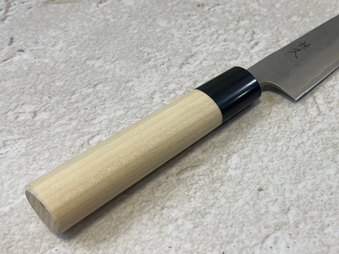 Tsunehisa G3 Nashiji HBC Petty 135mm - Made in Japan 🇯🇵 Magnolia Oval Wa Handle