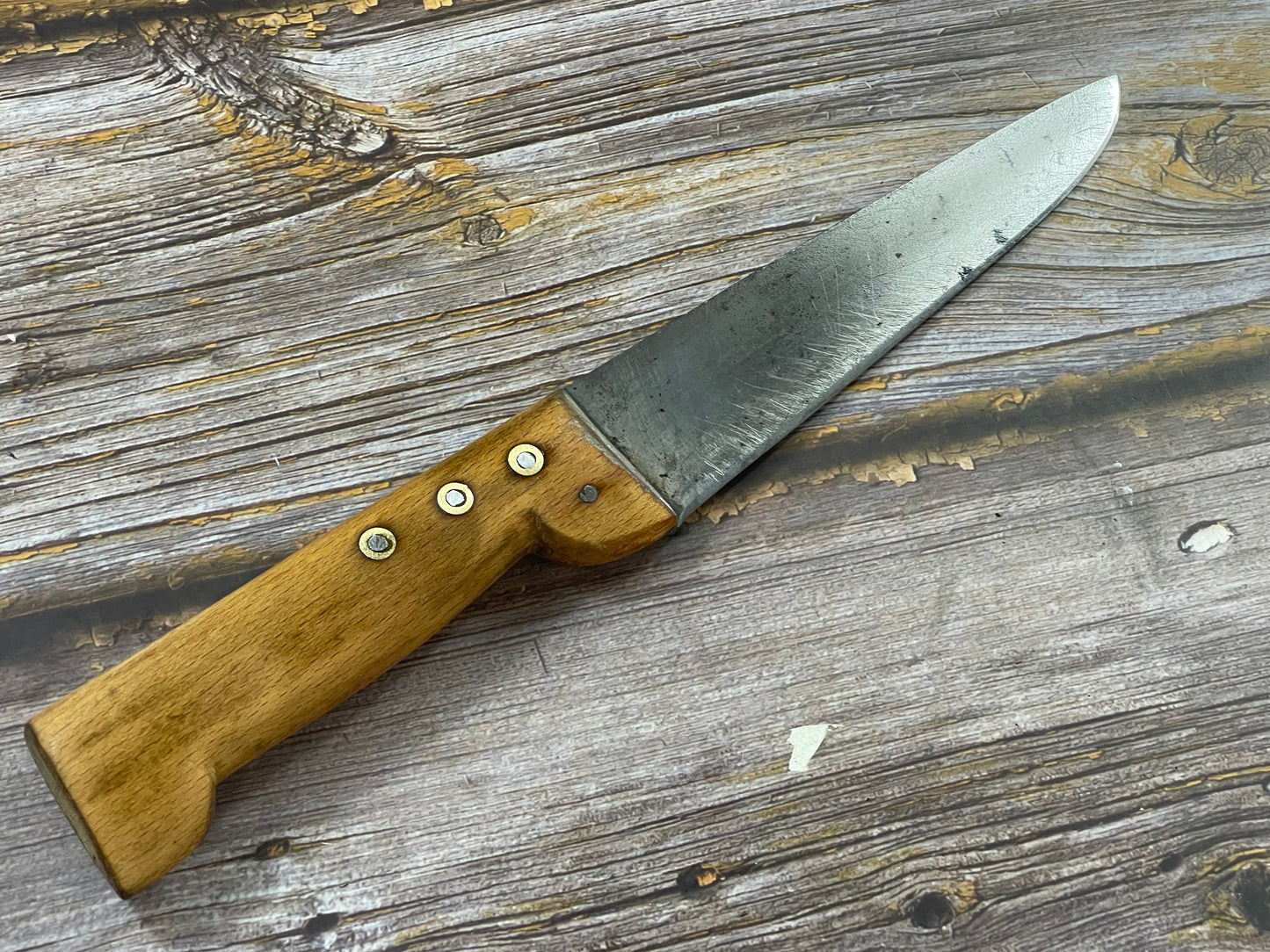 Vintage Pradel Carbon Steel Knife Set 2x Made in France 🇫🇷 1961