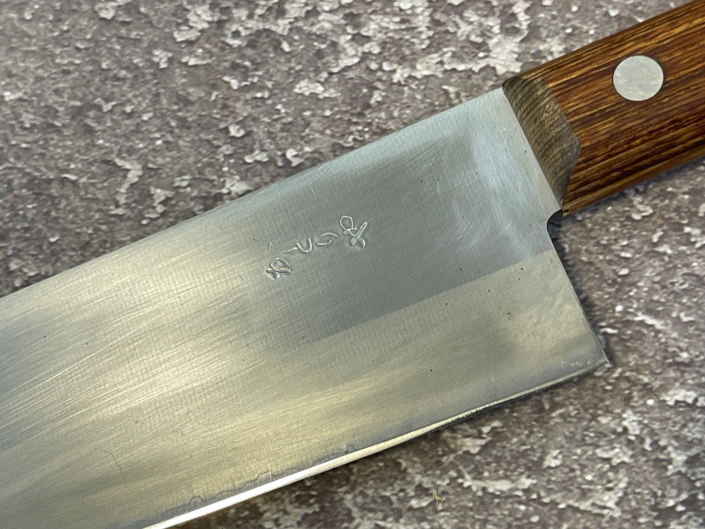Vintage Japanese Santoku Knife 170mm Made in Japan 🇯🇵 1453