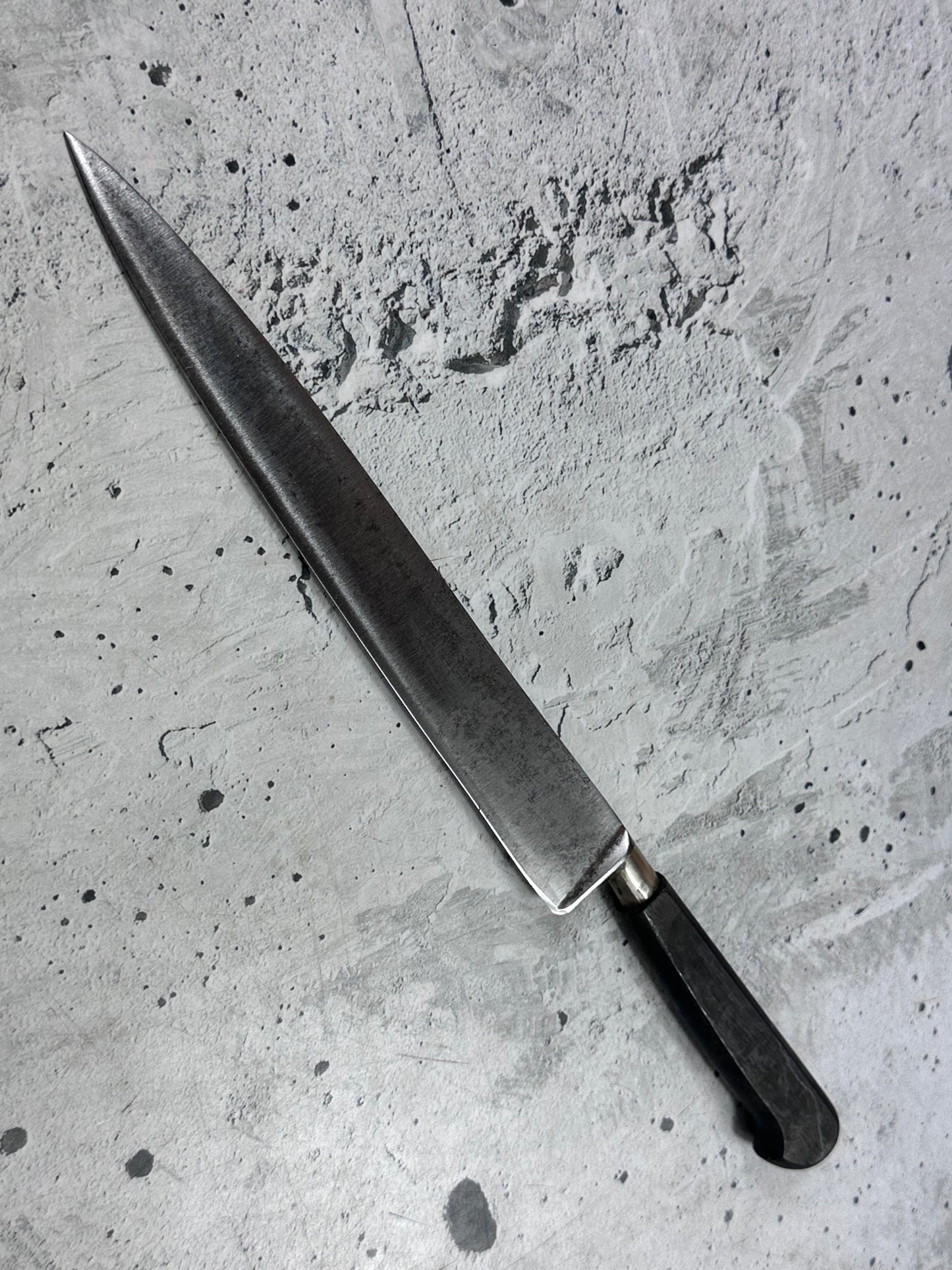 Vintage Sabatier Nogent Flexible Slicing Knife 200mm Carbon Steel 2181
