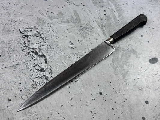 Vintage Sabatier Nogent Flexible Slicing Knife 200mm Carbon Steel 2181