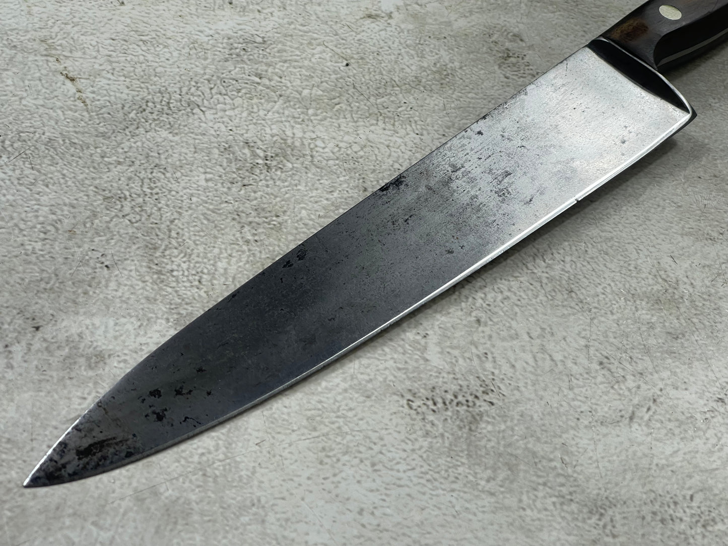 Vintage German 🇩🇪 Chef Knife 25cm Carbon Stell 1912