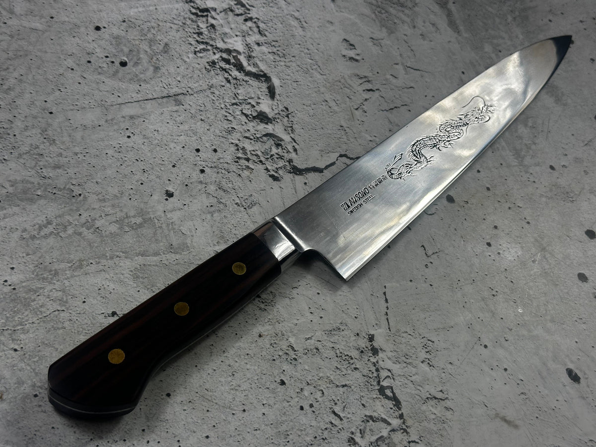 Vintage Misono Dragon Gyuto Knife 240mm 2355