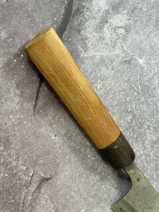 Vintage Japanese Funayuki Knife 130mm Made in Japan 🇯🇵 Carbon Steel 1671