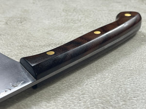 Keskin Migaki Full Tang Gyuto 210mm m Rosewwod & Learher sheath