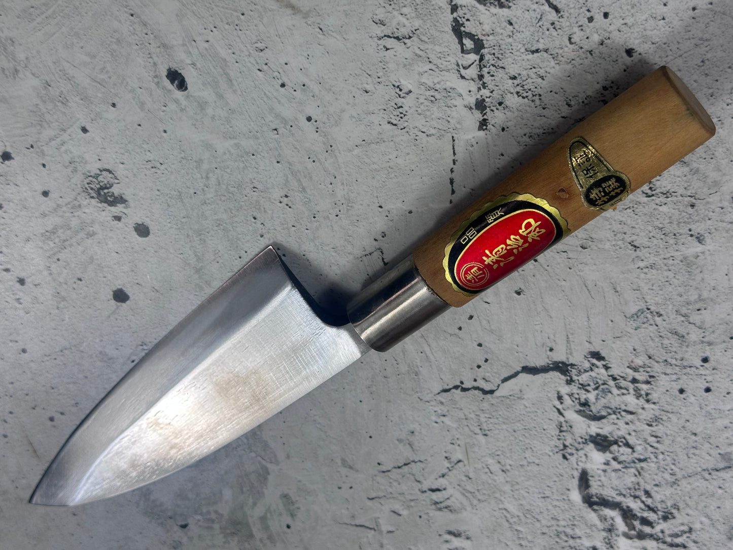 Vintage Seijiro Sakai Kokaji Takehiro Yanagiba Knife Set 2x Carbon Steel 2150