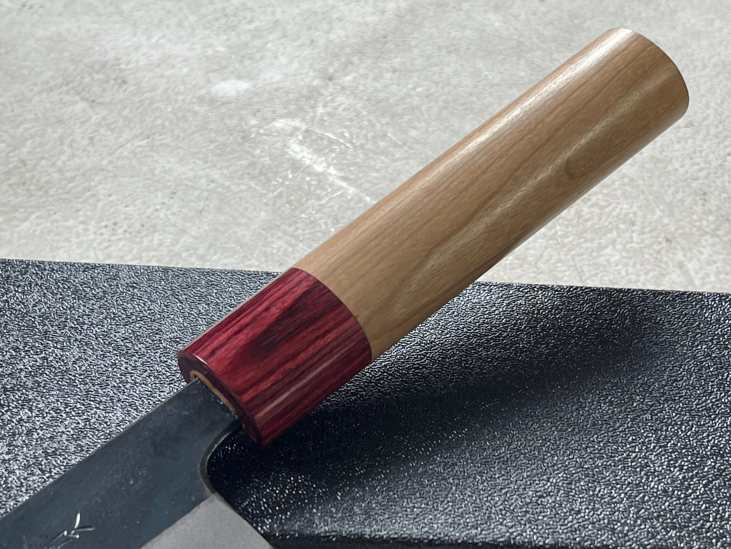 Muneishi Aogami 2 Iron Clad Kiritsuke 165mm Kurouchi Finish